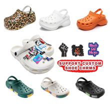 Custom Sommer Unisex Bae Plattform Eva Krankenschwester Garten Kinder Clog Schuhe Charme Sandalen Slipper Kinder Frauen -Herren Clog &amp; Mules